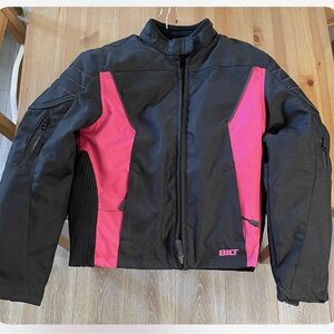 Vintage America Black and Pink Ski Jacket